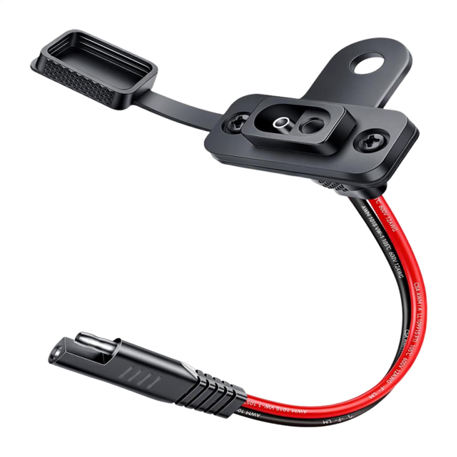 Pressed Powder Foundation - 2-hole SAE Motorcycle Battery Charging Port