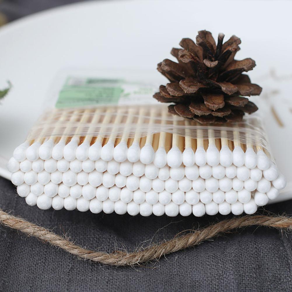 Beauty In Makeup - 10/100pcs Disposable Cotton Swabs for Beauty