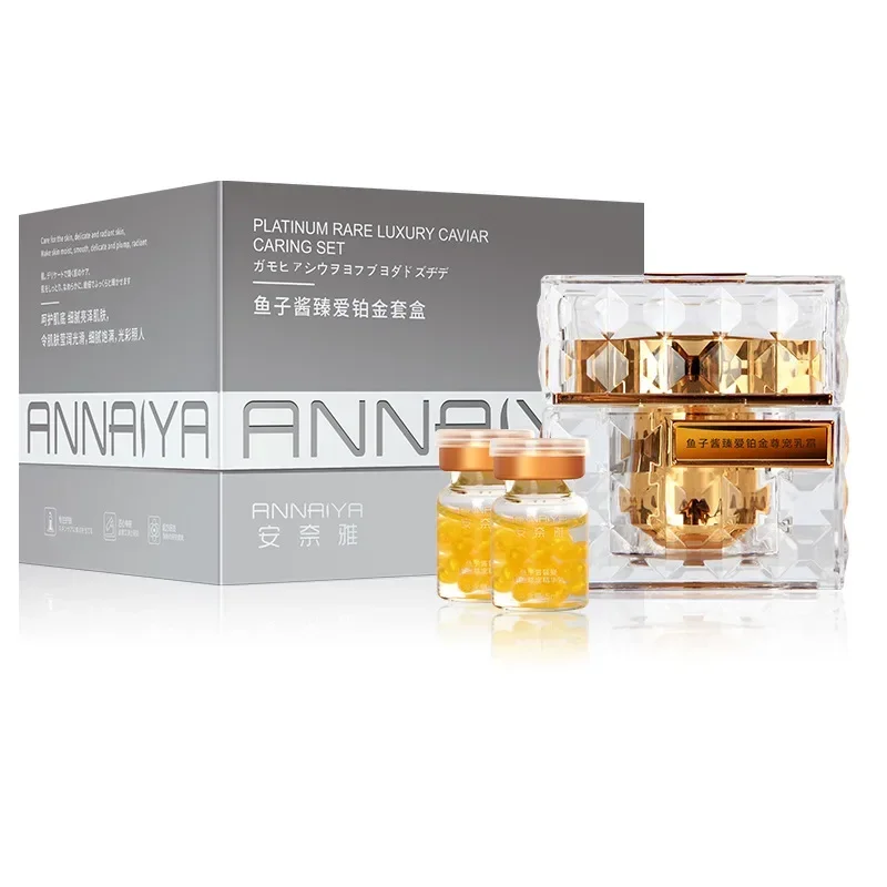 Anti-Aging Face Cream - Platinum Rare Luxury Caviar Caring Set
