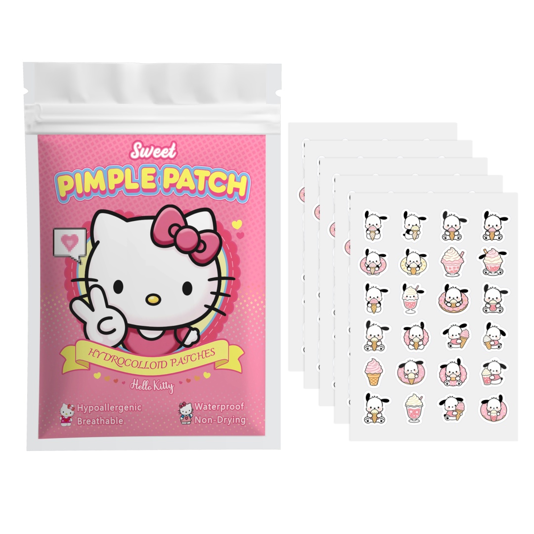48/120PCS hello kitty Acne pat - Pressed Powder Foundation recension och pris
