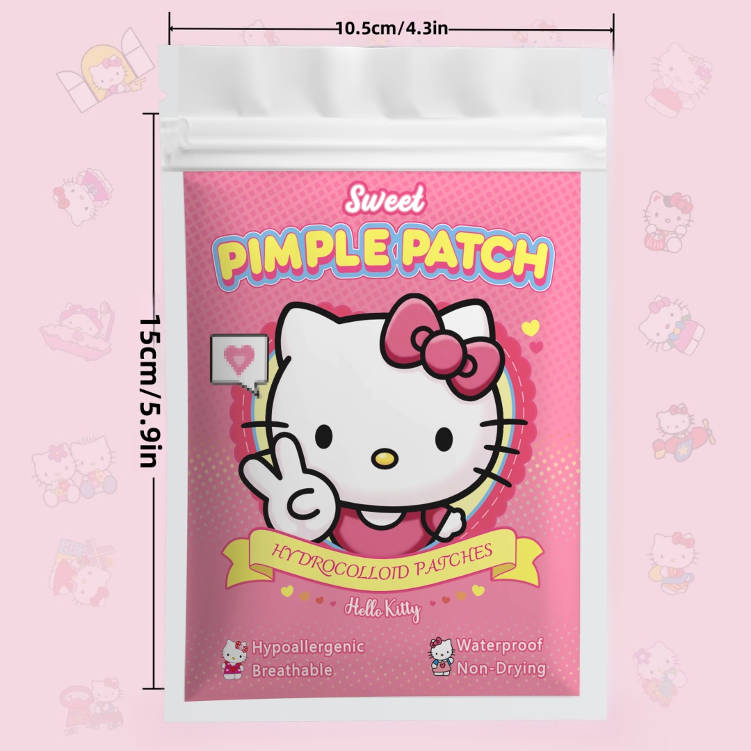 48/120PCS hello kitty Acne pat - Pressed Powder Foundation recension och pris