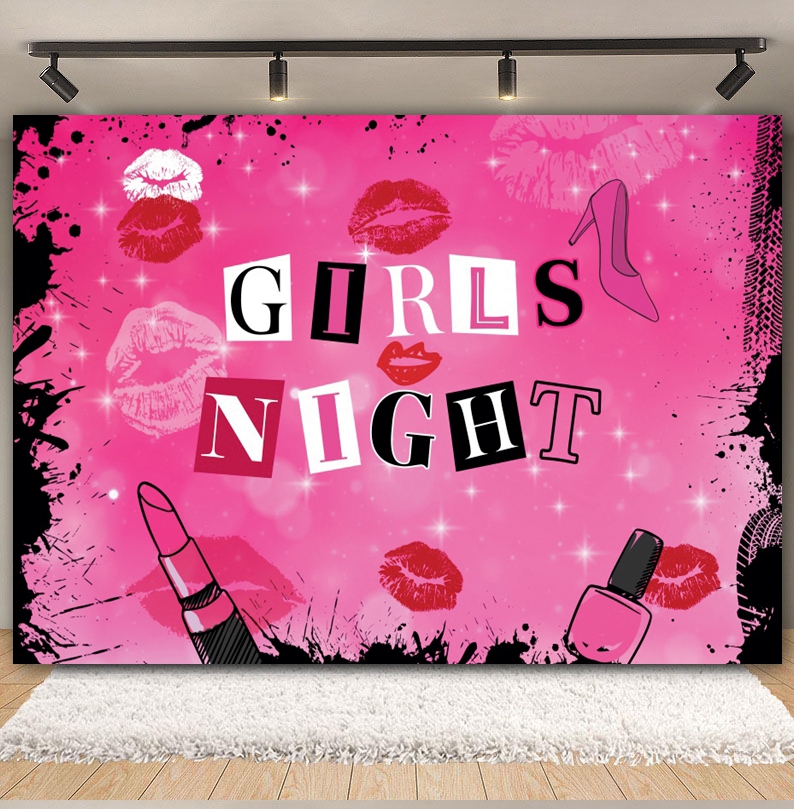 Spa Party Backdrop for Photogr - Photo Beauty Makeup recension och pris