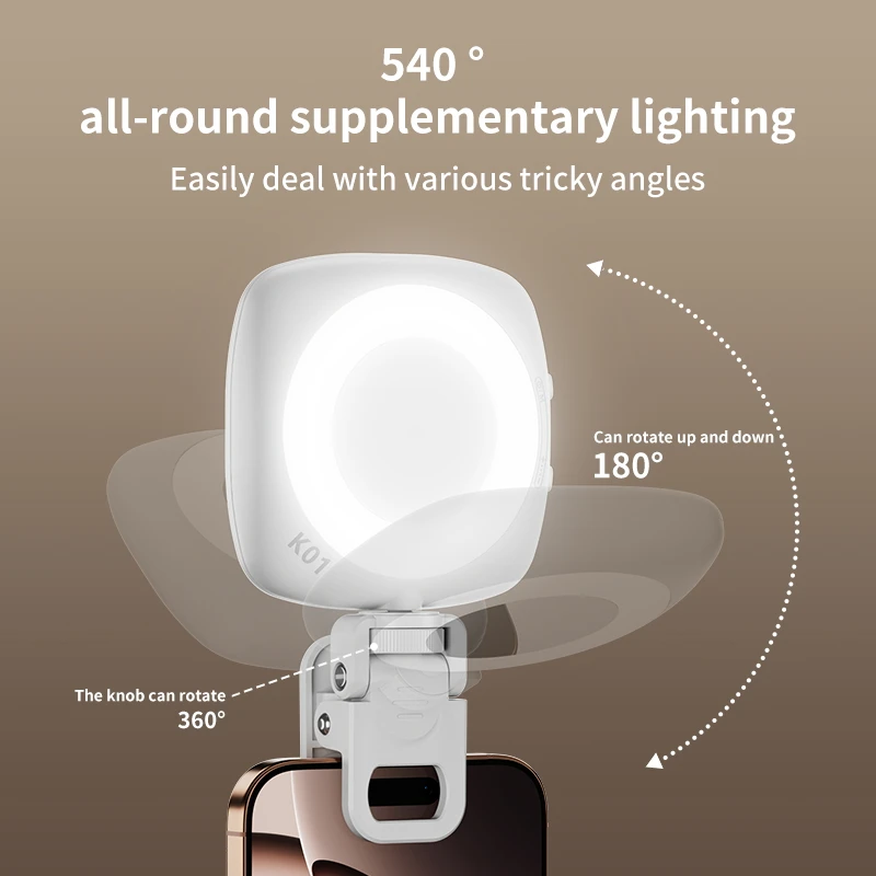 Phone Selfie Light 2700K-6500K - Photo Beauty Makeup recension och pris