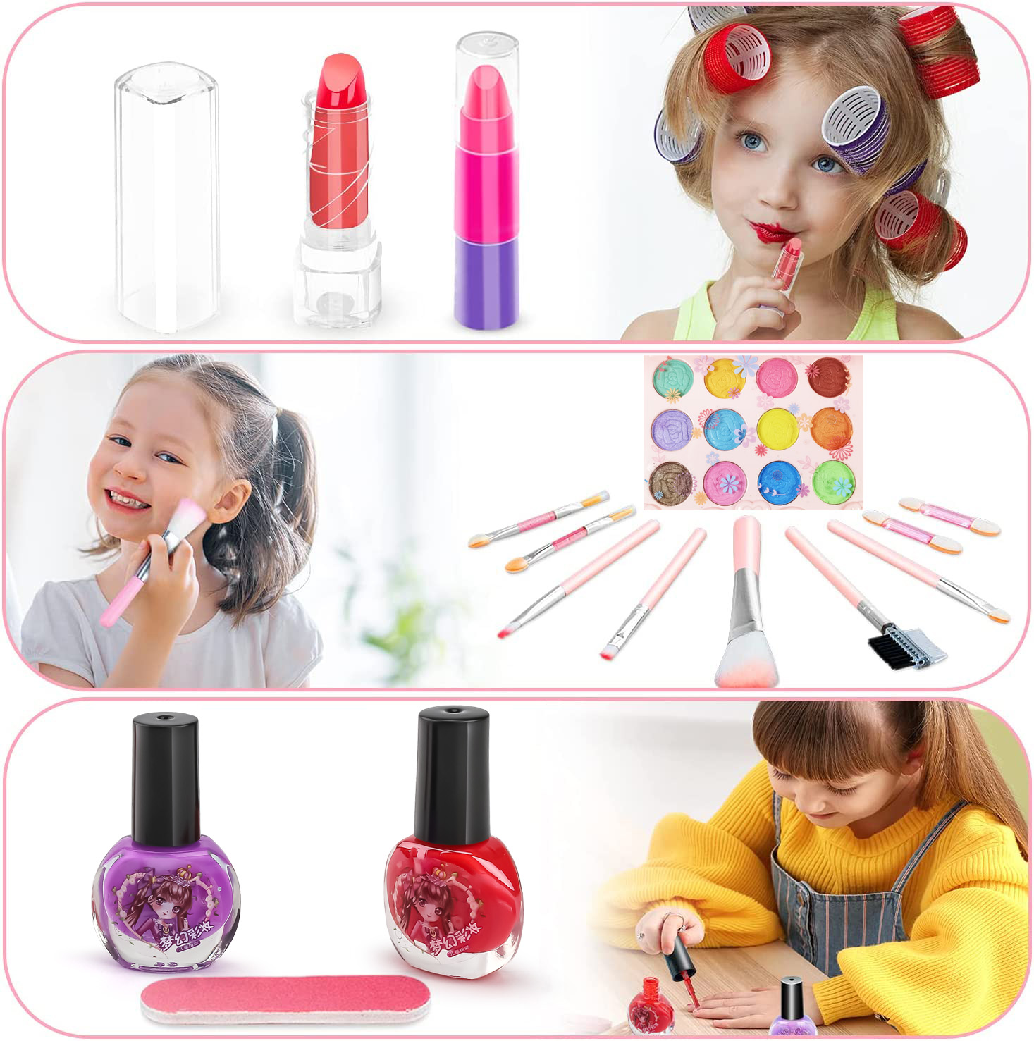Kids Makeup Toy Kit for Girls, - Beauty Makeup For Girl recension och pris