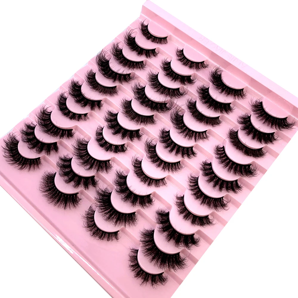 New 20 Pairs Natural Thick Fal - Beauty Full Makeup recension och pris
