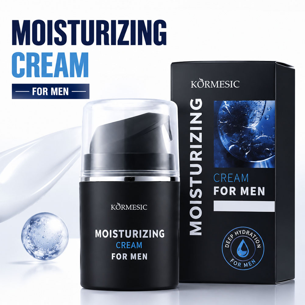 50g Men's Face Cream Nourishin - Pressed Powder Foundation recension och pris