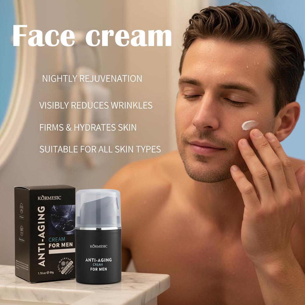 50g Men's Face Cream Nourishin - Pressed Powder Foundation recension och pris