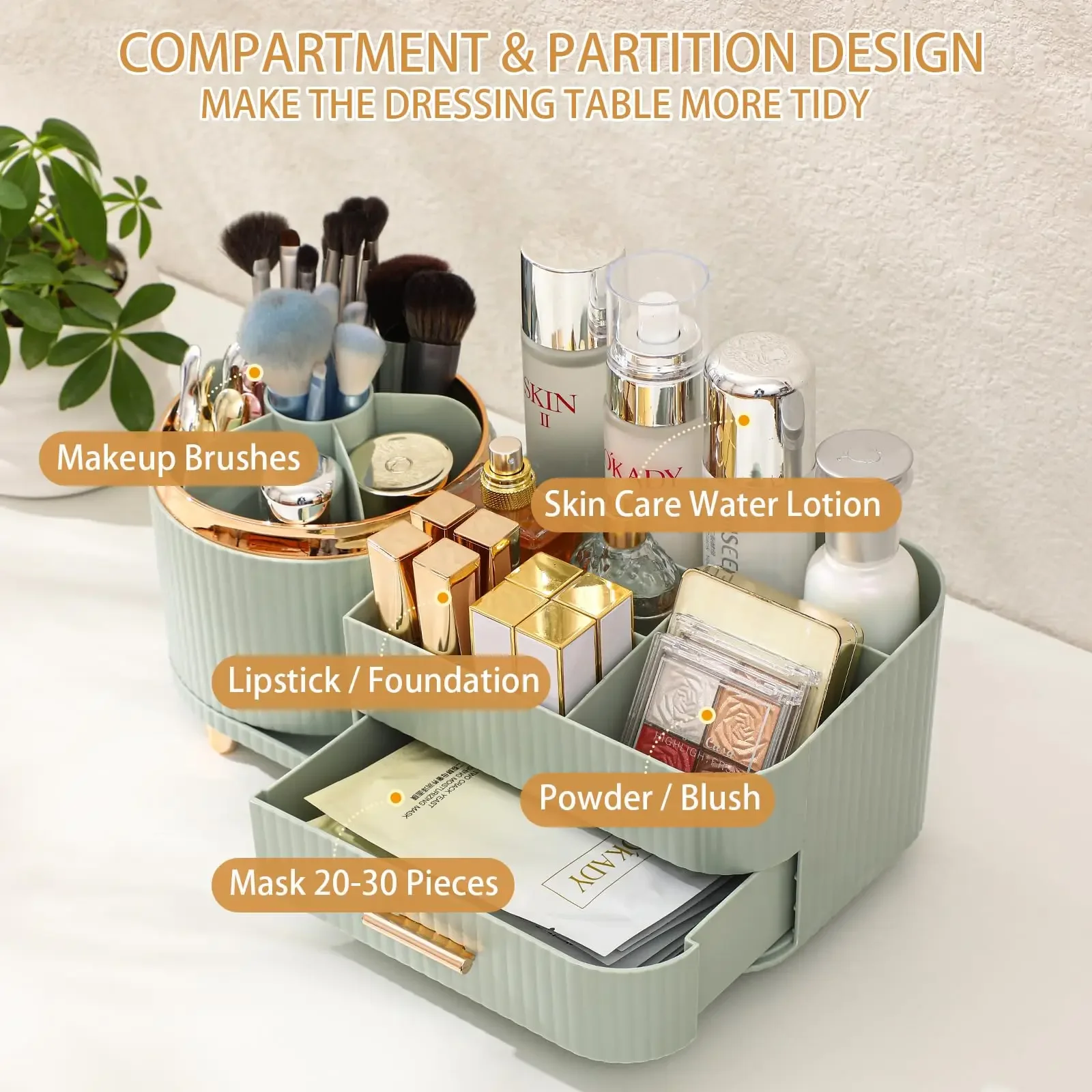 Makeup Brush Holder Large Capa - Beauty Makeup News recension och pris