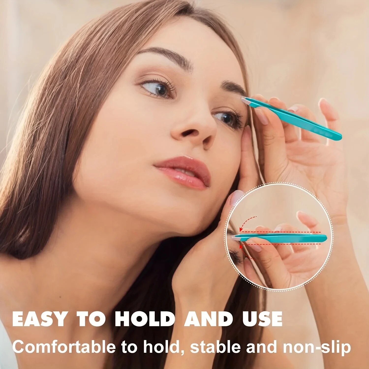 Colorful Eyebrow Tweezer Hair  - Beauty Hair Makeup recension och pris