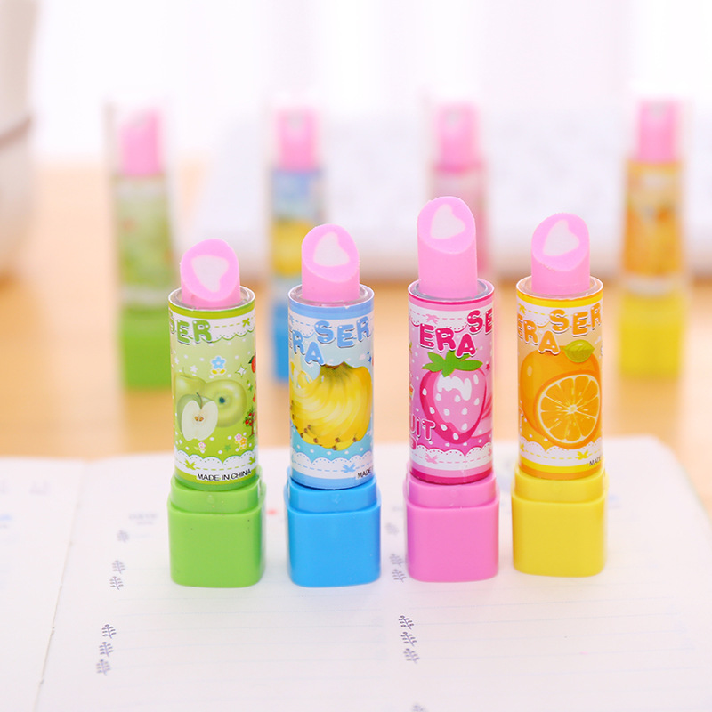 10Pcs Cartoon Fruit Lipstick S - Beauty Makeup News recension och pris