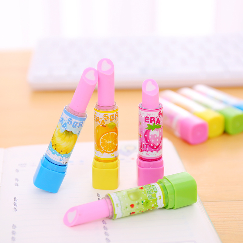 10Pcs Cartoon Fruit Lipstick S - Beauty Makeup News recension och pris
