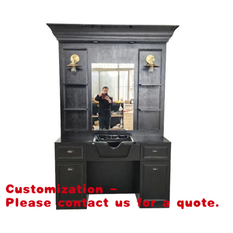 custom.Modern Black Wood Barbe - Beauty Hair Makeup recension och pris