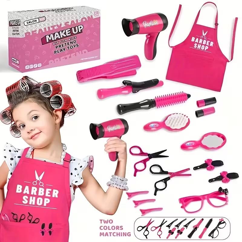 17Pcs Girls Beauty Salon Set M - Beauty Makeup Set For Kids recension och pris