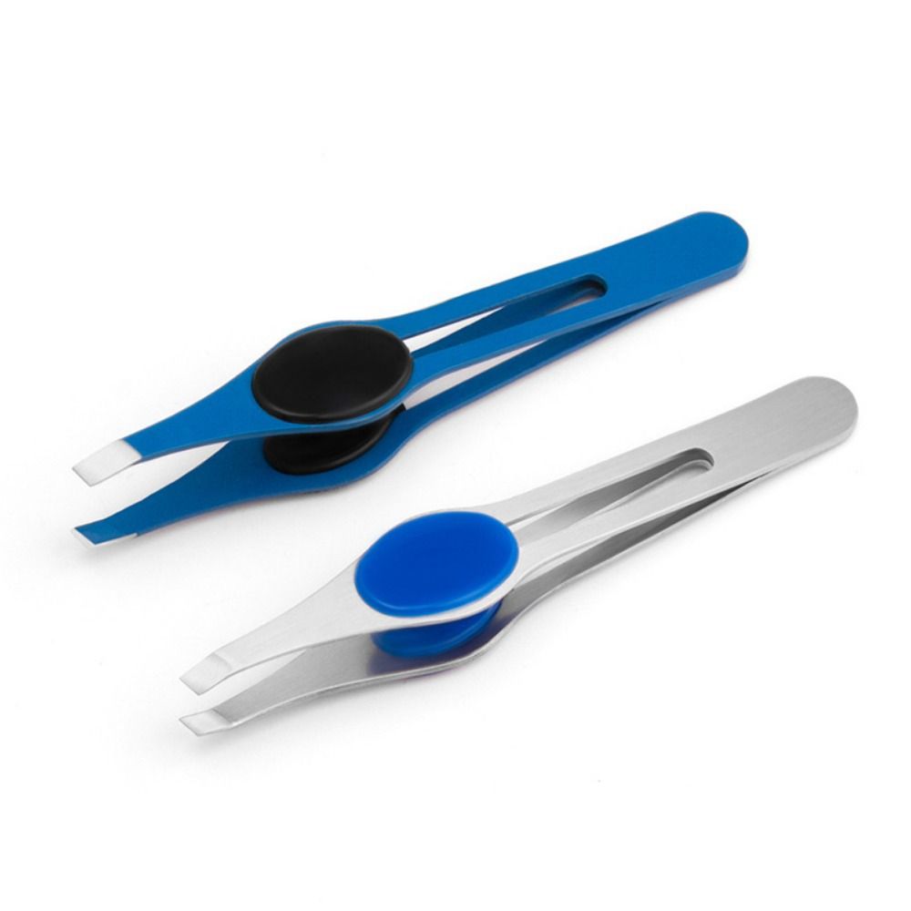 Stainless Steel Eyebrow Tweeze - Beauty Hair Makeup recension och pris
