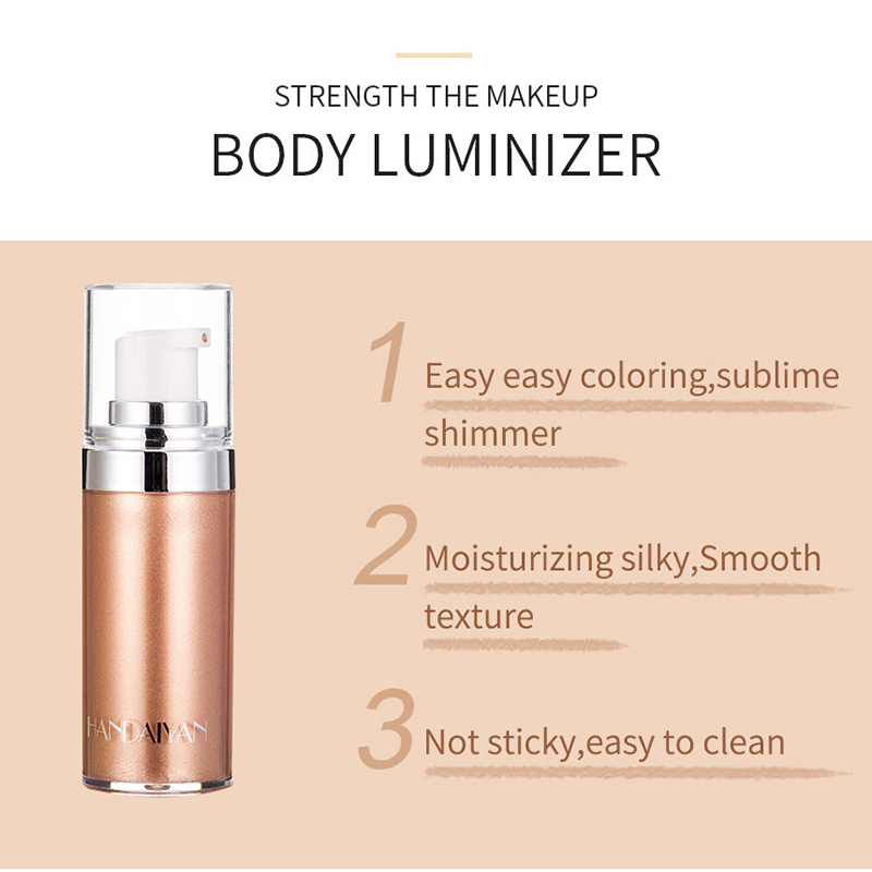 Face Body Glow Highlighter Ill - Body Shimmer Lotion recension och pris