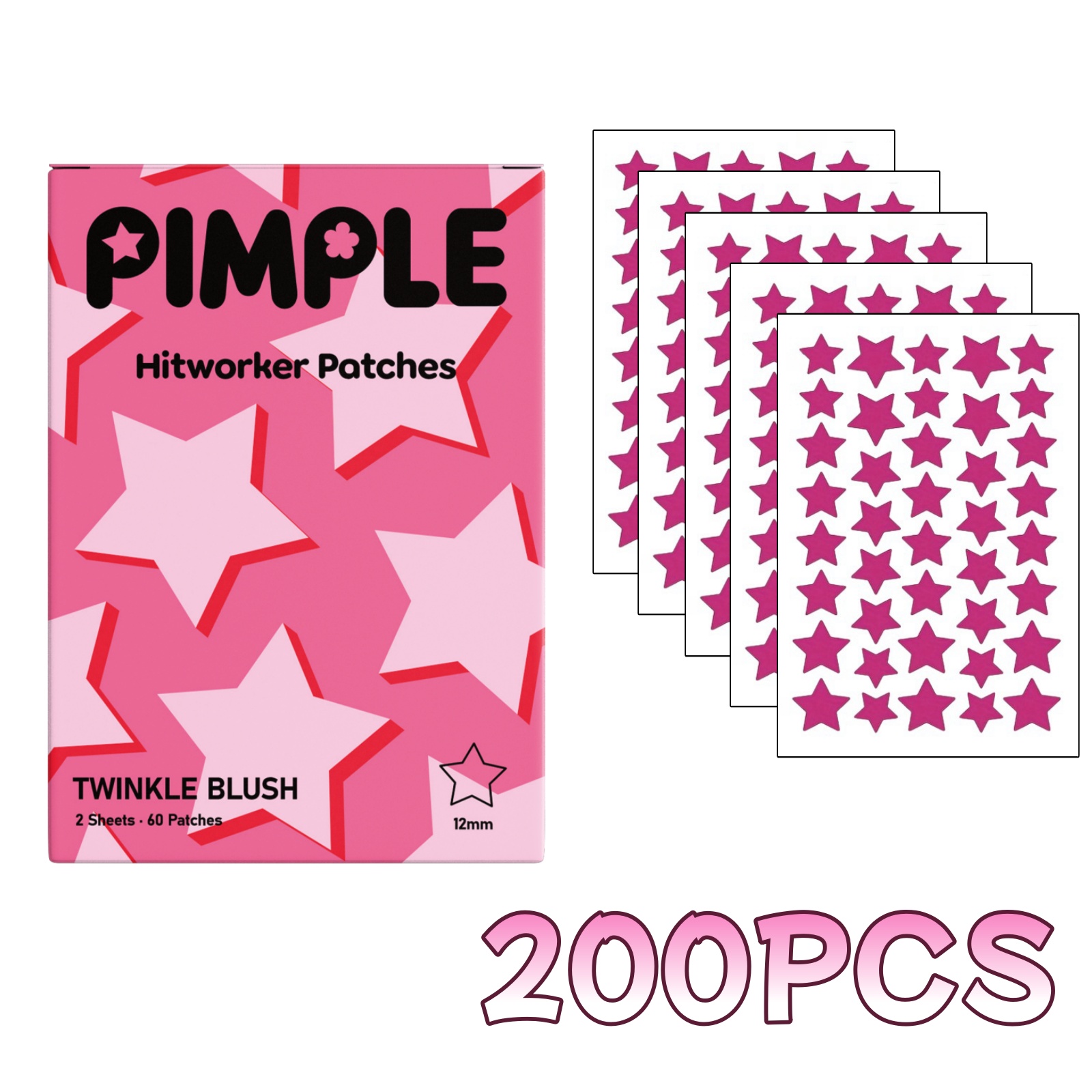 200PCS Rose Red Star-shaped In - Anti-Aging Face Cream recension och pris