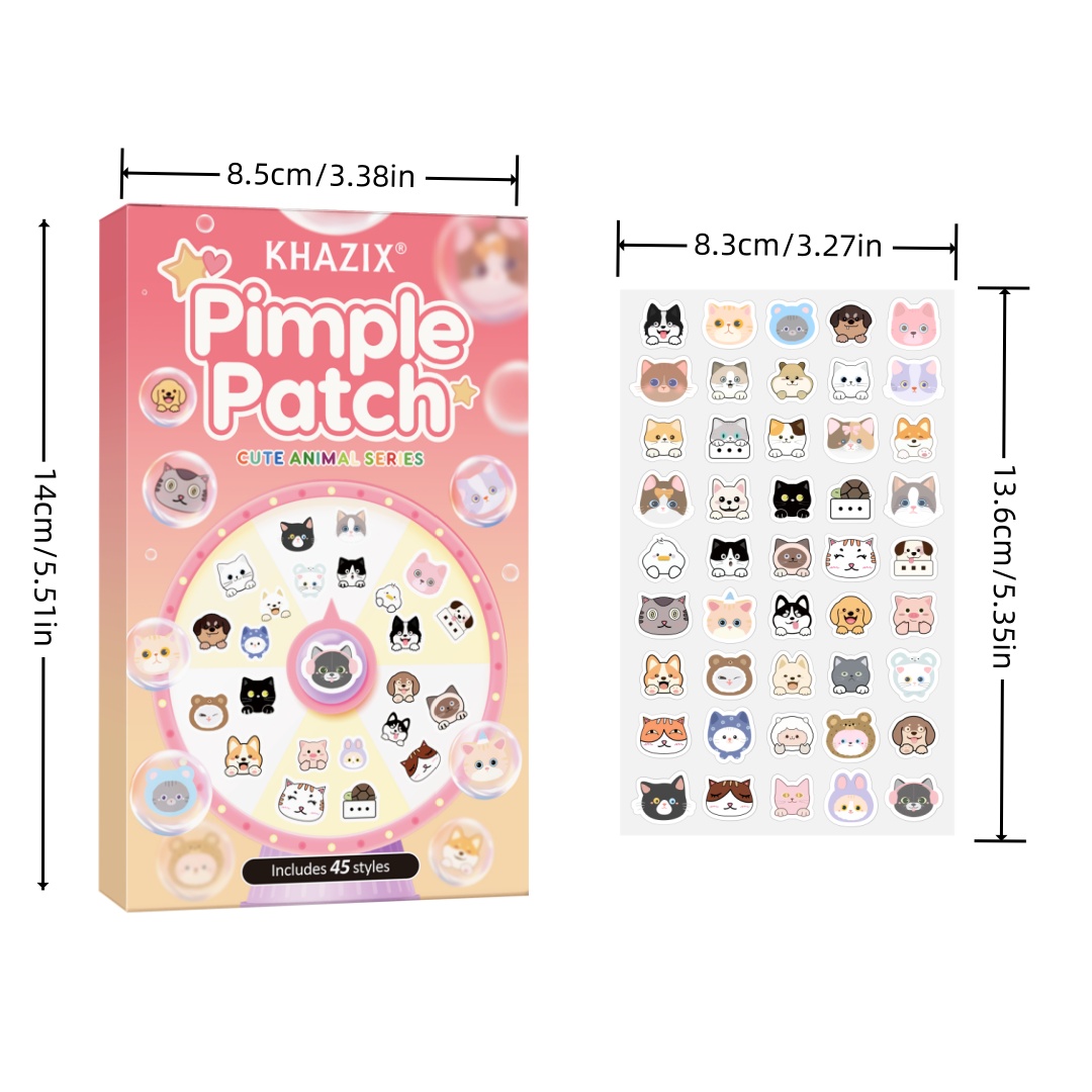 45pcs Cartoon acne patch, cute - Pressed Powder Foundation recension och pris