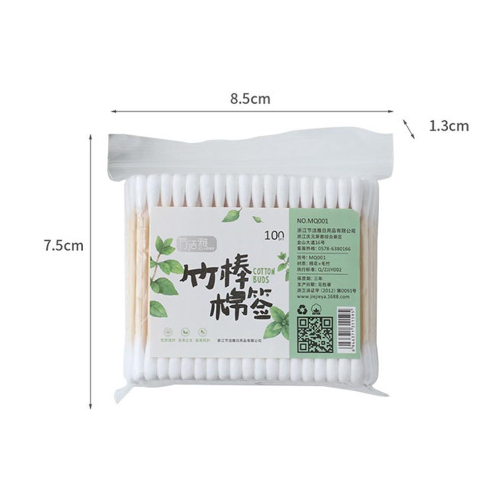 10/100pcs Disposable Cotton Sw - Beauty In Makeup recension och pris