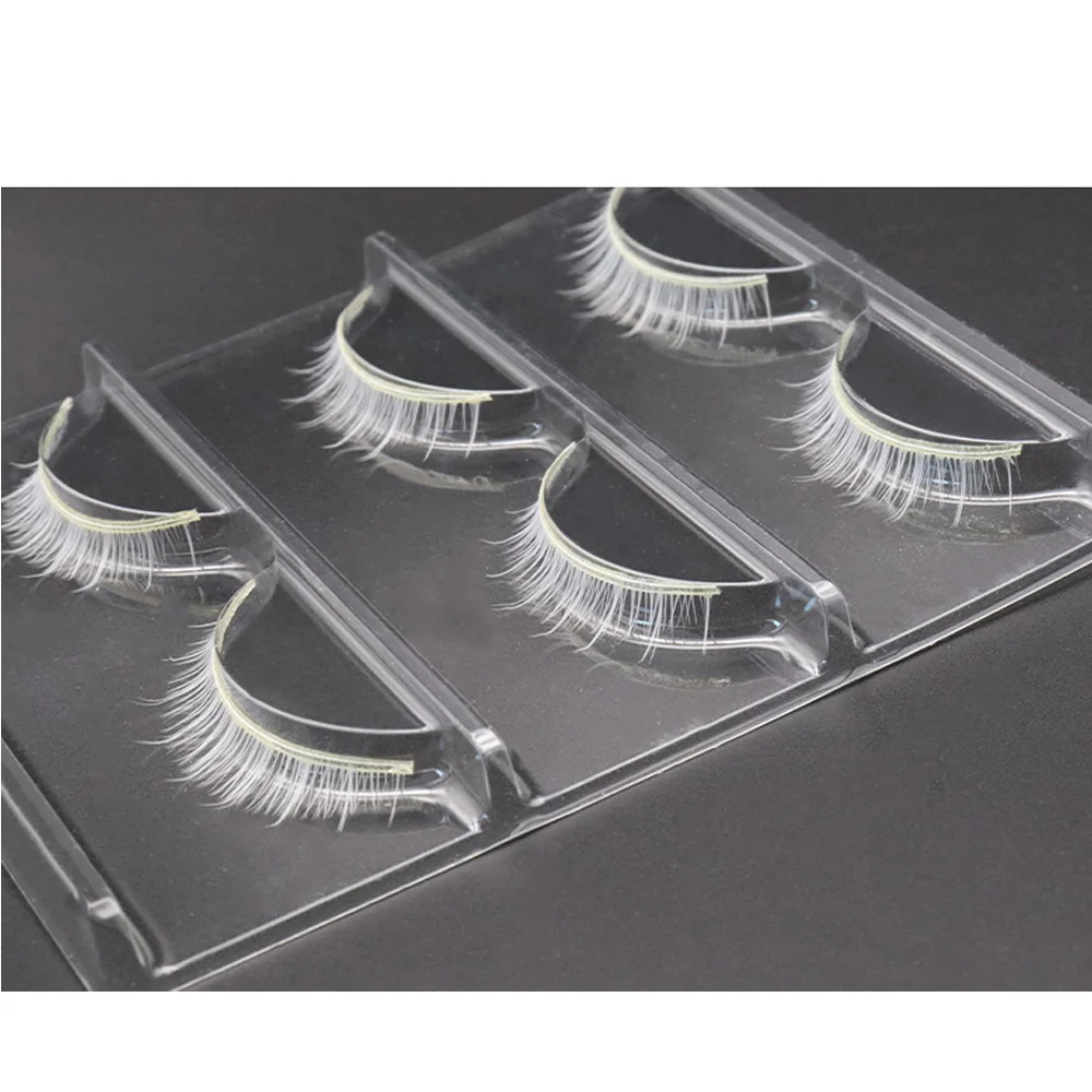 AMSDCN Hot 3pair White Eyelash - Beauty Full Makeup recension och pris