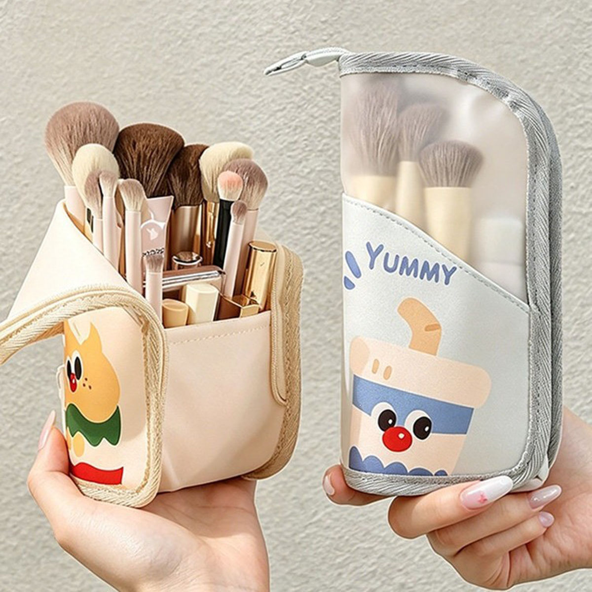 1Pcs Cosmetic Bag Travel Stand - Beauty In Makeup recension och pris