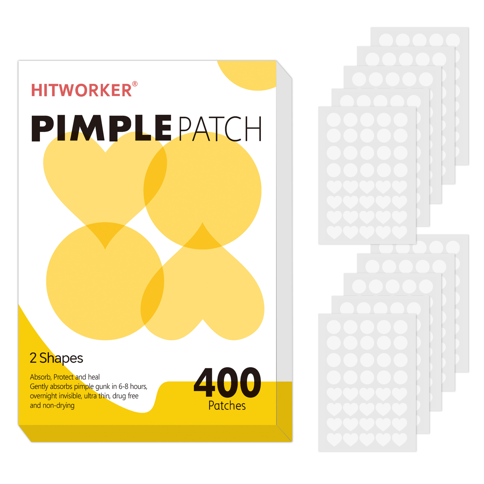 400-Piece Hydrocolloid Circula - Anti-Aging Face Cream recension och pris