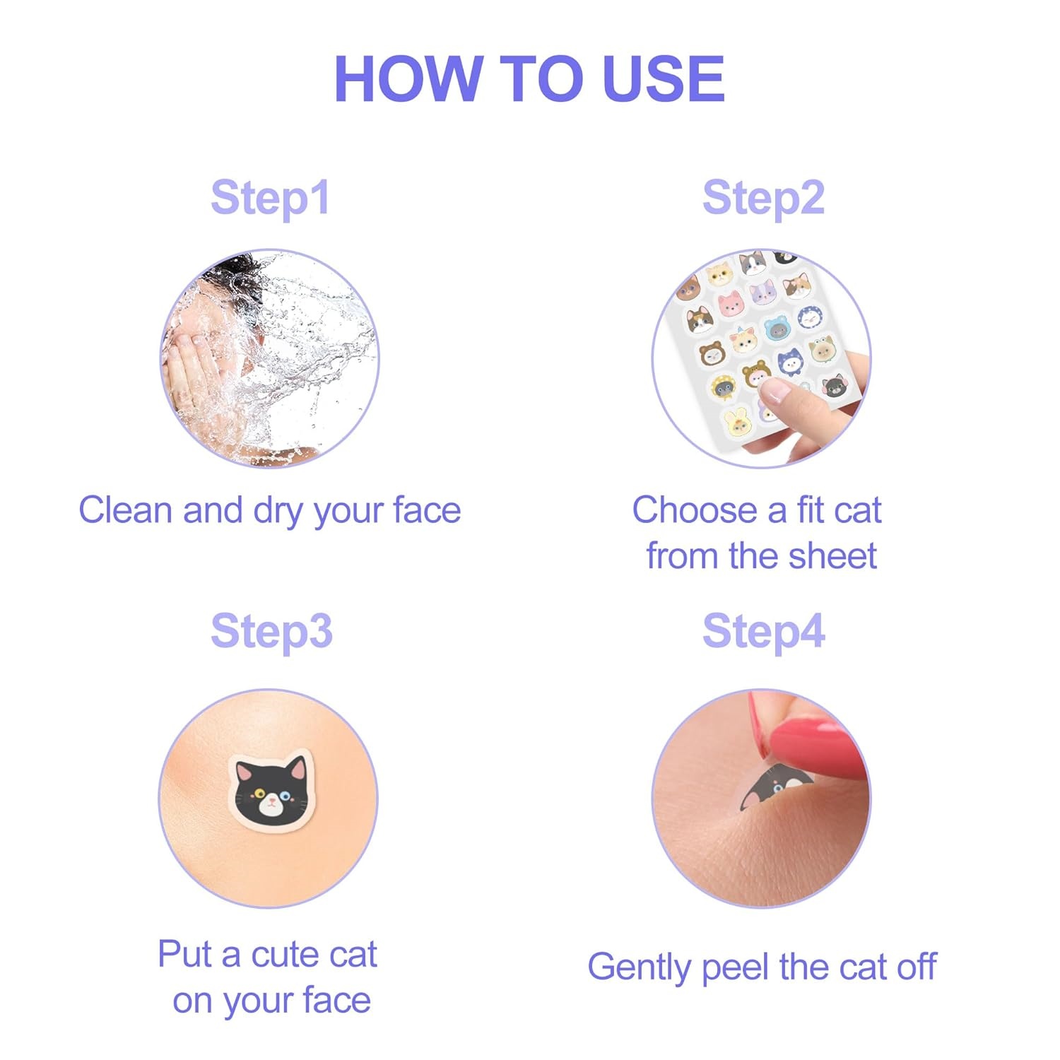 600pcs Cartoon acne patch, cut - Pressed Powder Foundation recension och pris