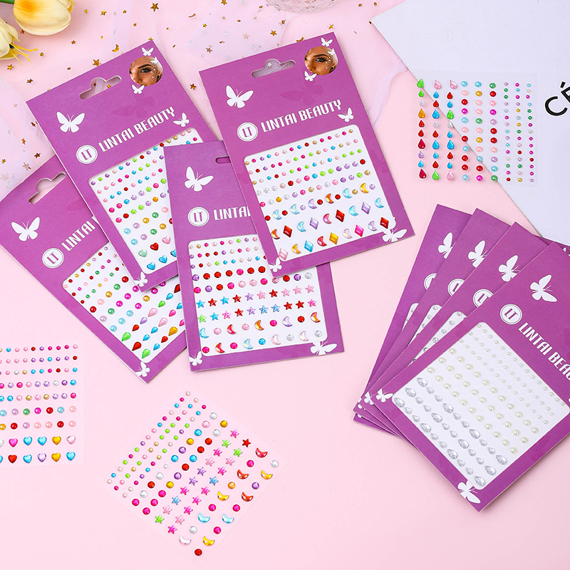 Hot Selling Face Gems Stickers - Beauty In Makeup recension och pris