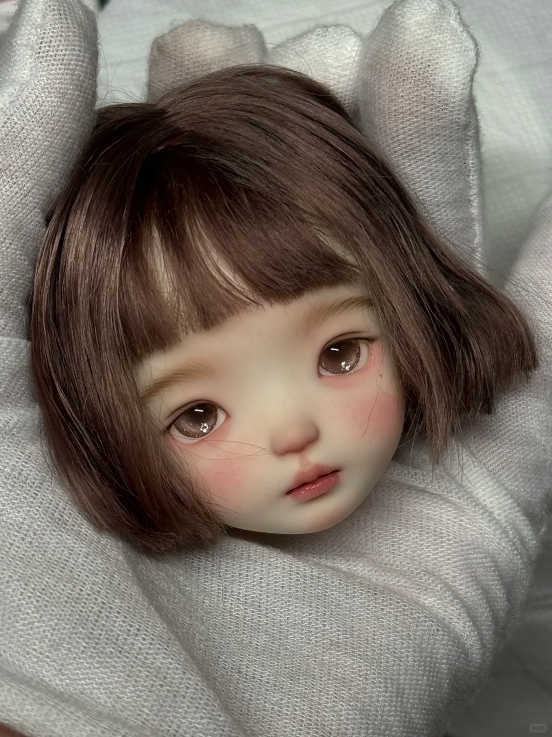1/6 Scale SD BJD Doll Head - j - Beauty Makeup For Girl recension och pris