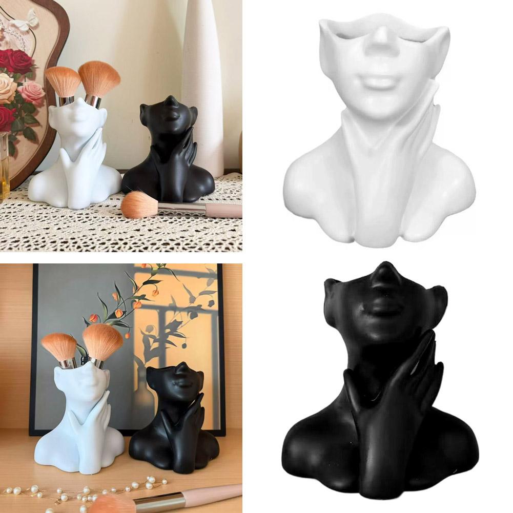 Female Bust Figurine Vase Make - Beauty Makeup News recension och pris