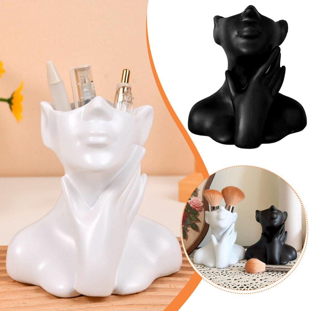 Female Bust Figurine Vase Make - Beauty Makeup News recension och pris