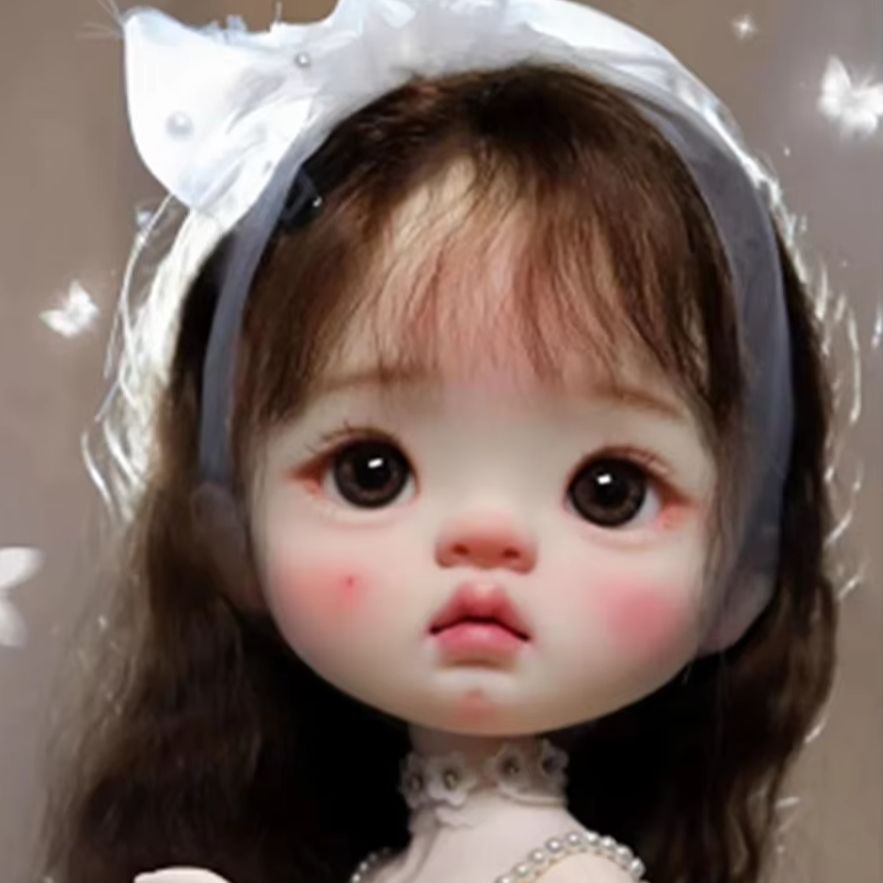 Amber Girl Head Resin Doll Par - Beauty Makeup For Girl recension och pris